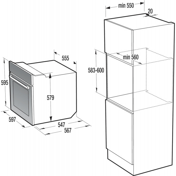 Фото - Духовой шкаф электрический Gorenje BO7732CLI