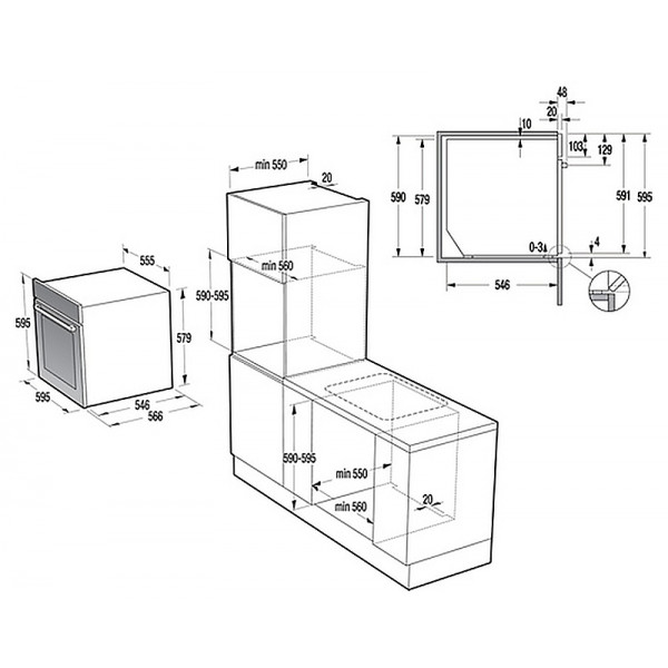 Фото - Уценка - Духовой шкаф Gorenje BO798S38BG