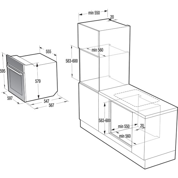 Фото - Духовой шкаф Gorenje BO 637 E36XG-2