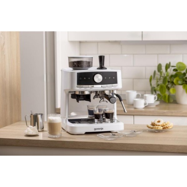 Фото - Кавоварка ріжкова Gorenje GSACM20W