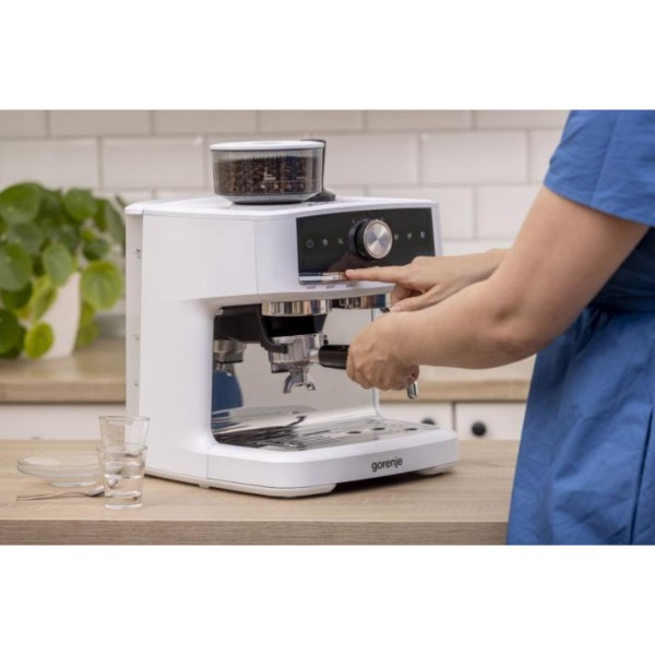 Фото - Кавоварка ріжкова Gorenje GSACM20W