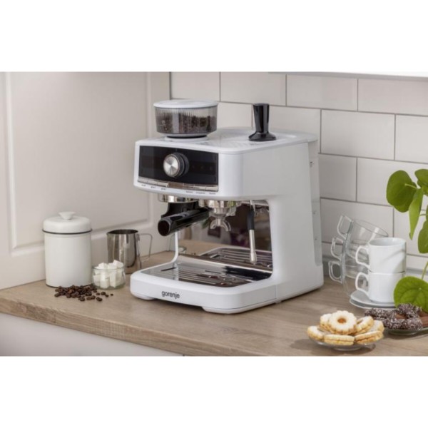 Фото - Кавоварка ріжкова Gorenje GSACM20W