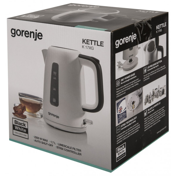 Фото - Електричний чайник Gorenje K17XG