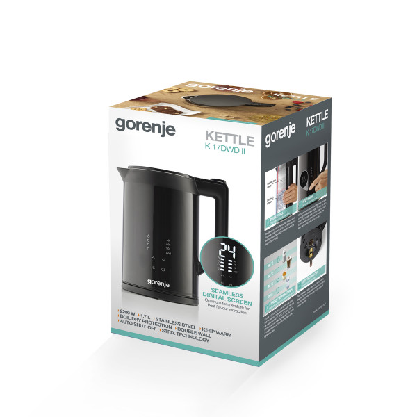 Фото - Электрический чайник Gorenje K17DWDII