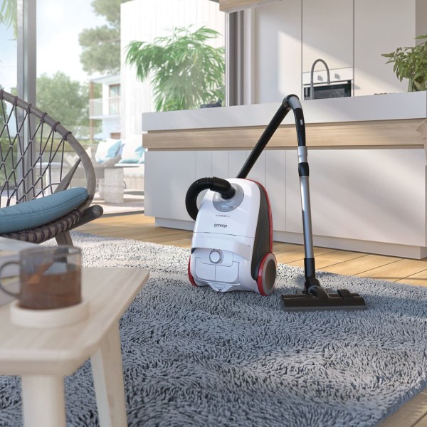 Фото - Пилосос для сухого прибирання з мішком Gorenje VCEA21GPLW