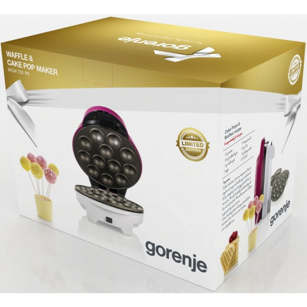 Фото - Вафельниця Gorenje WCM 702 PR