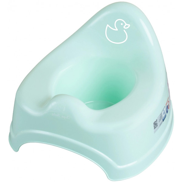 Фото - Горщик дитячий Tega Baby Каченя з музикою М'ятний (PO-072-131)