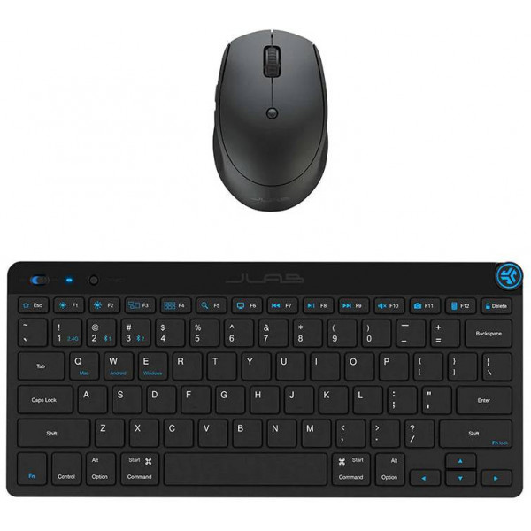 Фото - Клавіатура + миша бездротова JLab Go Work Black (IEUKMGOBUNDLE4)