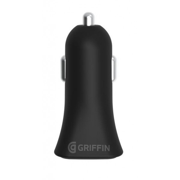 Фото - Автомобільний зарядний пристрій Griffin Single Port 2.4A Car Charger - Black (GP-012-BLK)