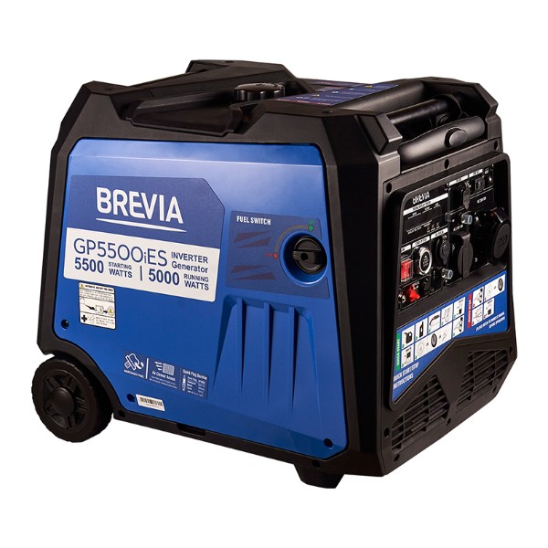 Фото - Генератор инверторный Brevia 5,5 кВт (GP5500iES)