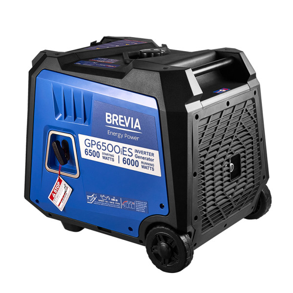 Фото - Генератор инверторный Brevia 6,5 кВт (GP6500iES)