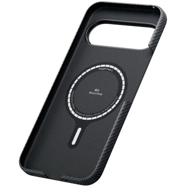 Фото - Чохол для смартфону Pitaka Ultra-Slim Case Classic Twill 600D Black/Grey for Google Pixel 10/10 Pro (GPB2501)