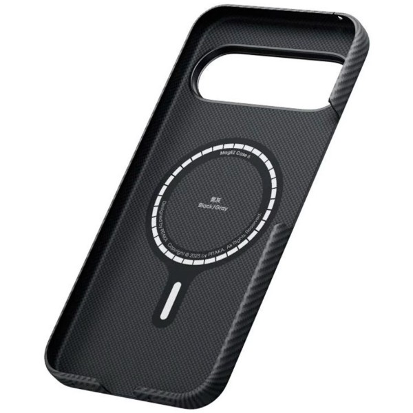 Фото - Чохол для смартфону Pitaka Ultra-Slim Case Classic Twill 600D Black/Grey for Google Pixel 10 Pro XL (GPB2503)