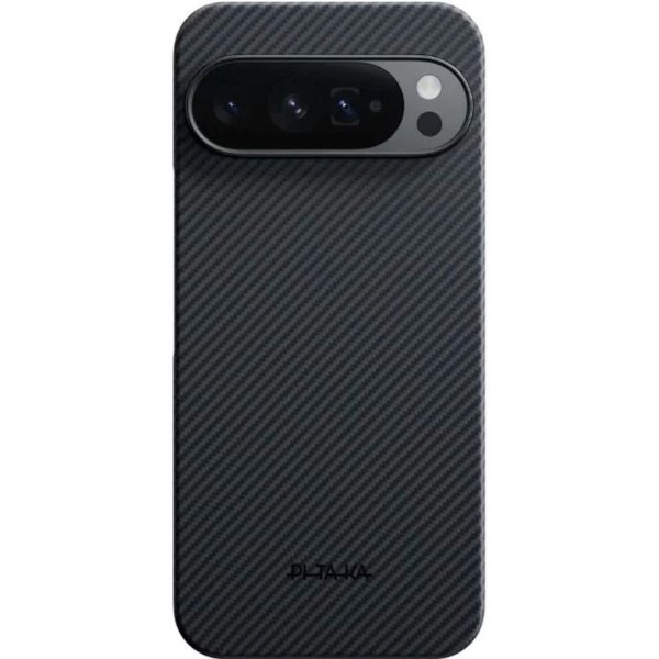 Фото - Чохол для смартфону Pitaka Ultra-Slim Case Classic Twill 600D Black/Grey for Google Pixel 10 Pro XL (GPB2503)
