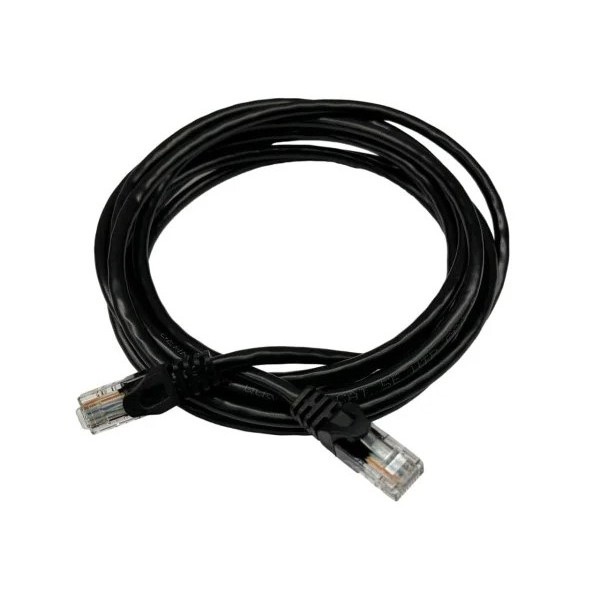 Фото - Кабель патч-корд GEAR CAT.5E UTP CCA 24AWG 1m Black (GPC-UTPCCARJ45-1B)