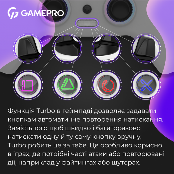 Фото - Геймпад GamePro GPS13W
