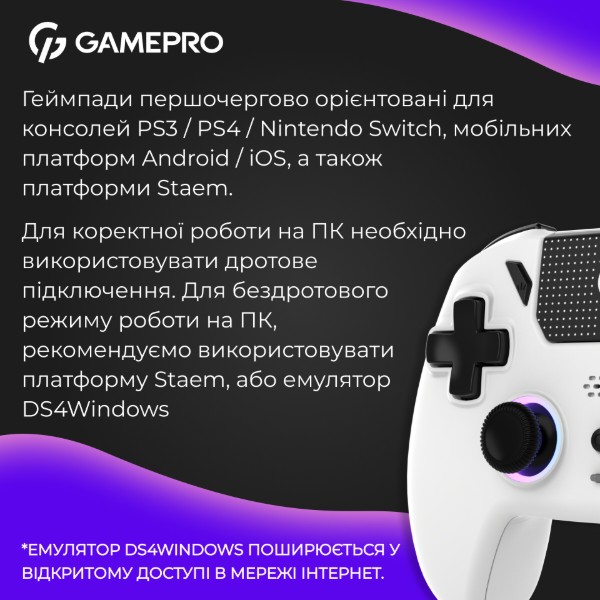 Фото - Геймпад GamePro GPS13W