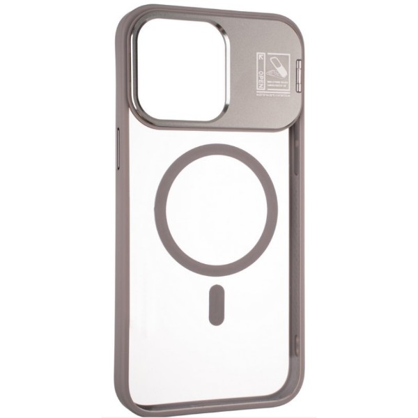 Фото - Чехол для смартфона Gelius Yoga Case Camera stand MagSafe for iPhone 14 Pro Max Gun Grey (98605)