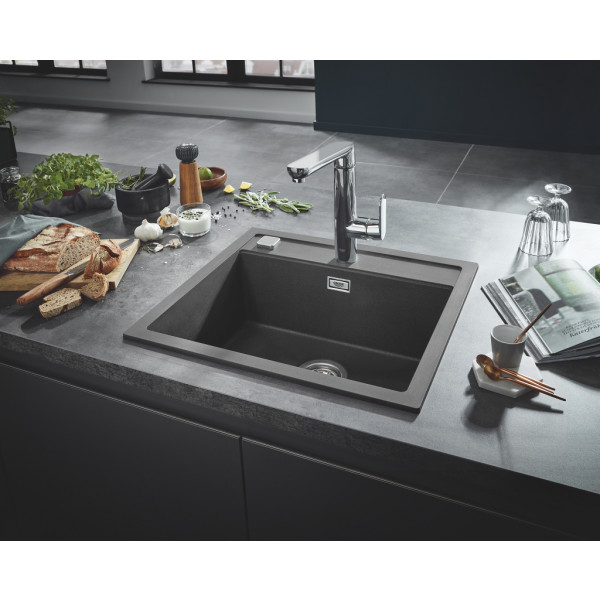 Фото - Мийка кухонна Grohe K700 Сірий граніт (31651AT0)