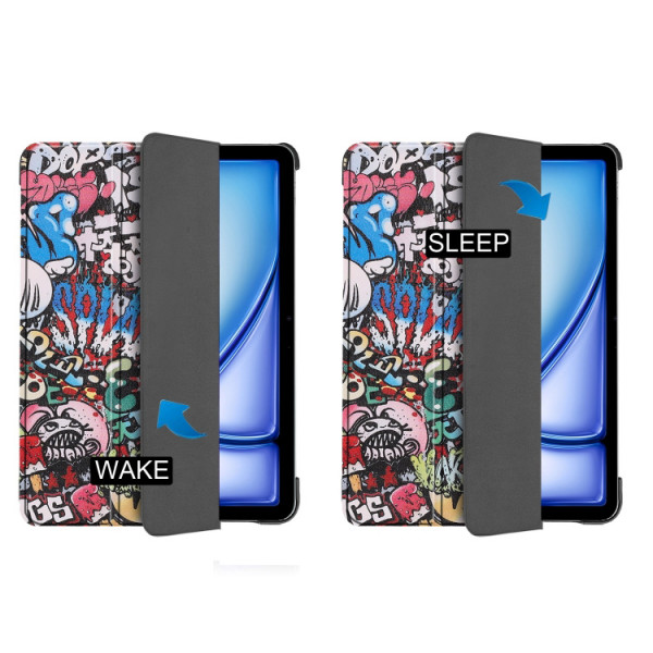 Фото - Чохол для планшета BeCover Smart Case for Apple iPad Air 11'' (M2)/iPad Air 11'' (M3) Graffiti (711605)