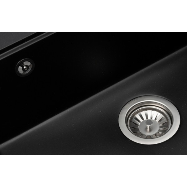 Фото - Мийка кухонна GRANADO ARTES Black Shine