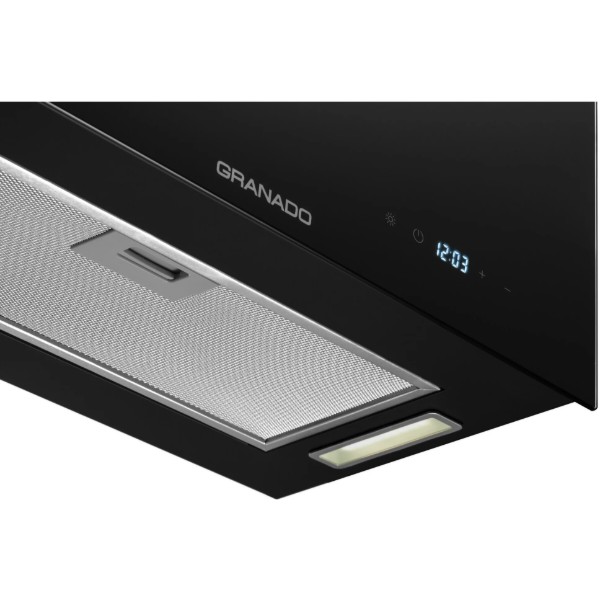 Фото - Вытяжка декоративная GRANADO Bilbao 1614-1200 Black Glass