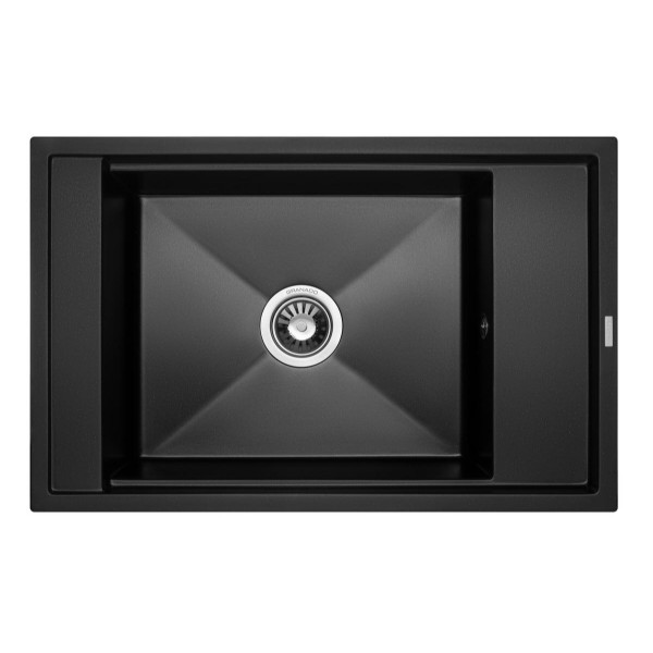 Фото - Мийка кухонна GRANADO Estella Black Shine