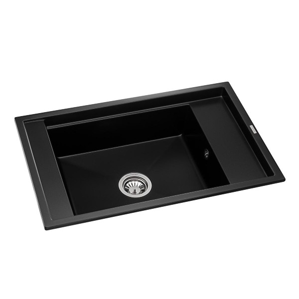 Фото - Мийка кухонна GRANADO Estella Black Shine
