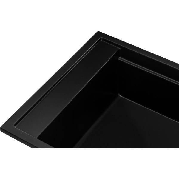 Фото - Мийка кухонна GRANADO Estella Black Shine