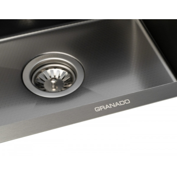 Фото - Мийка кухонна GRANADO Galera S201 Black honeycomb