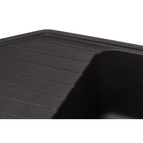 Фото - Мийка кухонна GRANADO Ibiza Black Shine