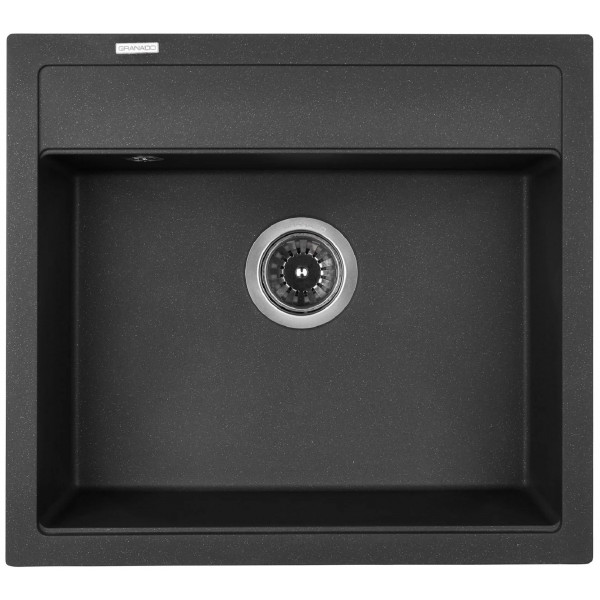 Фото - Мийка кухонна GRANADO Lerida Black Shine Фото - Мийка кухонна GRANADO Lerida Black Shine