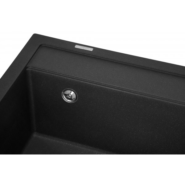 Фото - Мийка кухонна GRANADO Lerida Black Shine