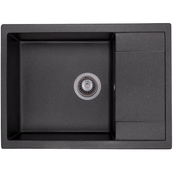 Фото - Мікропошкодження - Мийка кухонна GRANADO Linares Black Shine