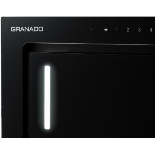 Фото - Витяжка вбудована GRANADO Palamos 1614-1200 Black Glass