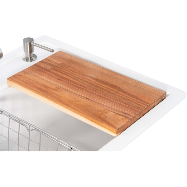 Фото - Мийка кухонна+змішувач GRANADO Royal Artes white (+ подрібнювач Algar + Ferrol inox + дозатор Redondo inox + кошик + дошка)