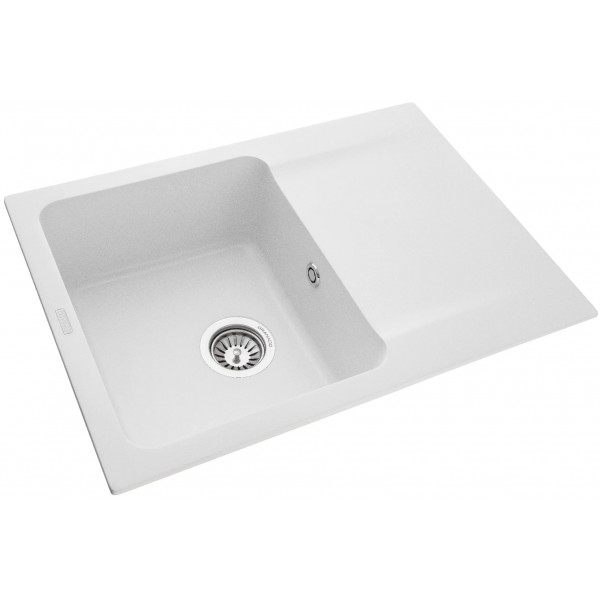 Фото - Мийка кухонна GRANADO Salamanka White