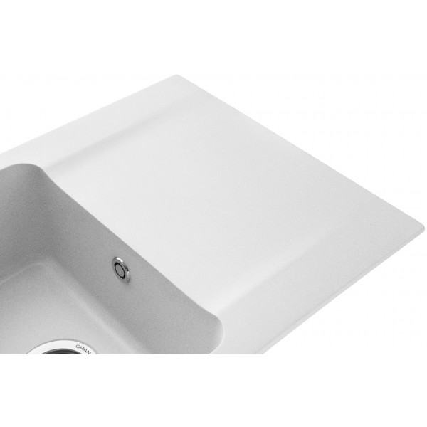 Фото - Мийка кухонна GRANADO Salamanka White