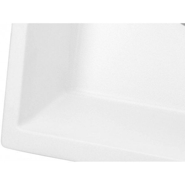 Фото - Мийка кухонна GRANADO Samora White