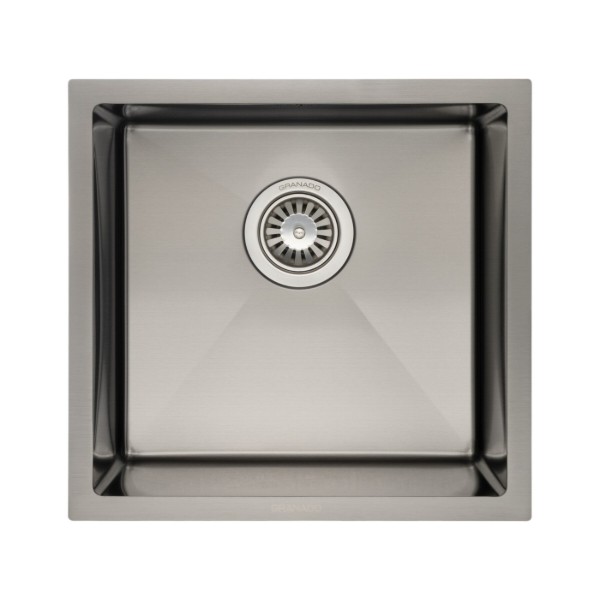 Фото - Мойка кухонная GRANADO Under top STEEL S201 Black