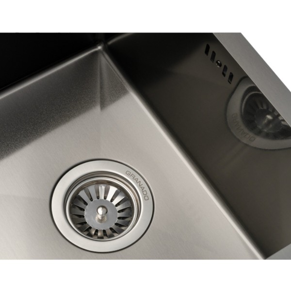 Фото - Мойка кухонная GRANADO Under top STEEL S201 Black