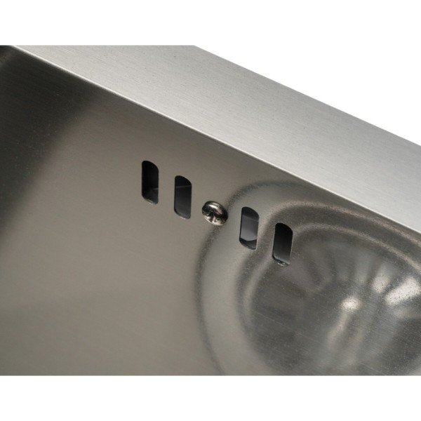 Фото - Мойка кухонная GRANADO Under top STEEL S201 Black
