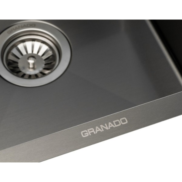 Фото - Мойка кухонная GRANADO Under top STEEL S201 Black