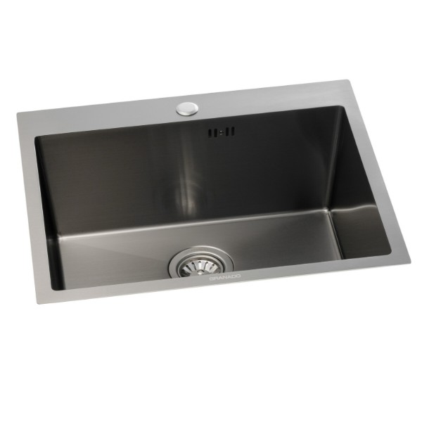 Фото - Мийка кухонна GRANADO Villena S201 Black