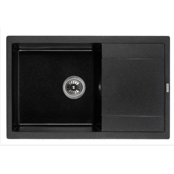Фото - Мойка кухонная GRANADO Alicante Black Shine