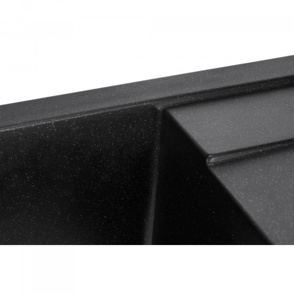 Фото - Мийка кухонна GRANADO Alicante Black Shine