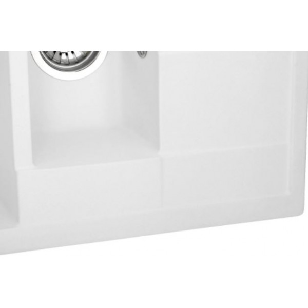 Фото - Мийка кухонна GRANADO Leon White