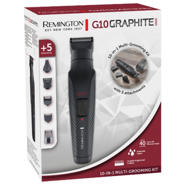 Фото - Тример універсальний Remington PG2100 G10 Graphite 10-in-1 Multigrooming Kit