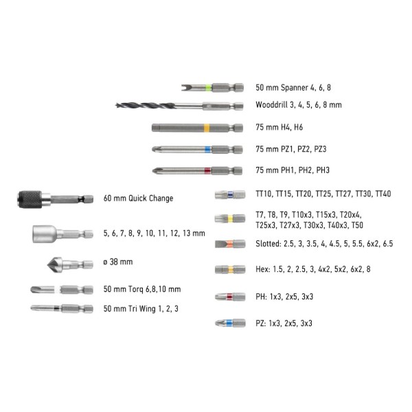 Фото - Дриль-шуруповерт GRAPHITE Energy+ SET (58G022-PS15)