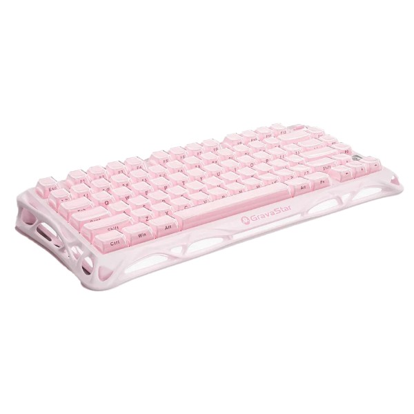 Фото - Клавиатура беспроводная игровая GravaStar Mercury K1 Sakura Pink (GS_K1_P_PNK)